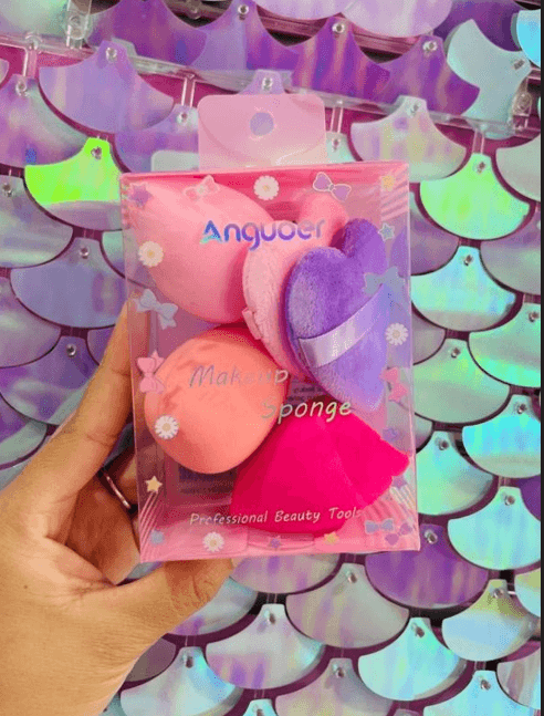 Set Esponja 5 Pcs  Anguoer