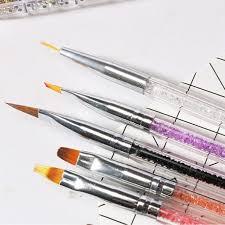 set pincel Escarchado para uñas 8pcs