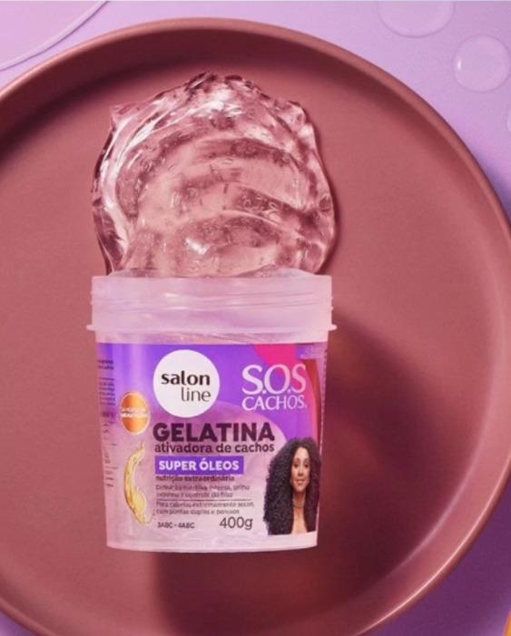 gelatina activador de rizos