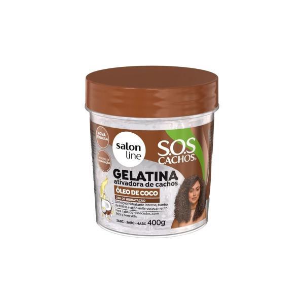 gelatina activador de rizos