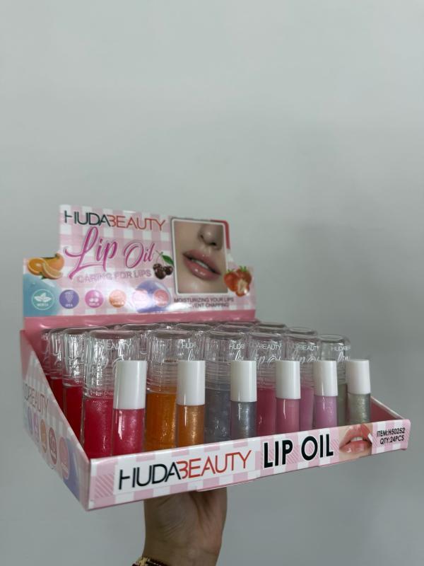 Lip glos sabores frutales Caring