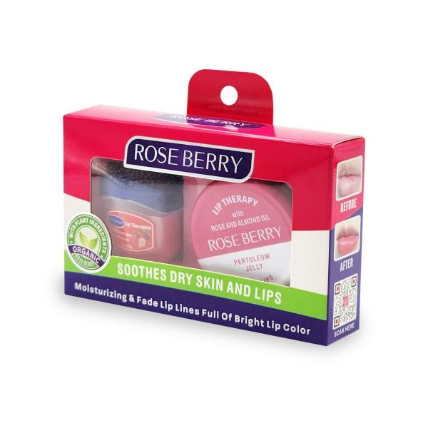 Duo Vaselina  Rose Berry