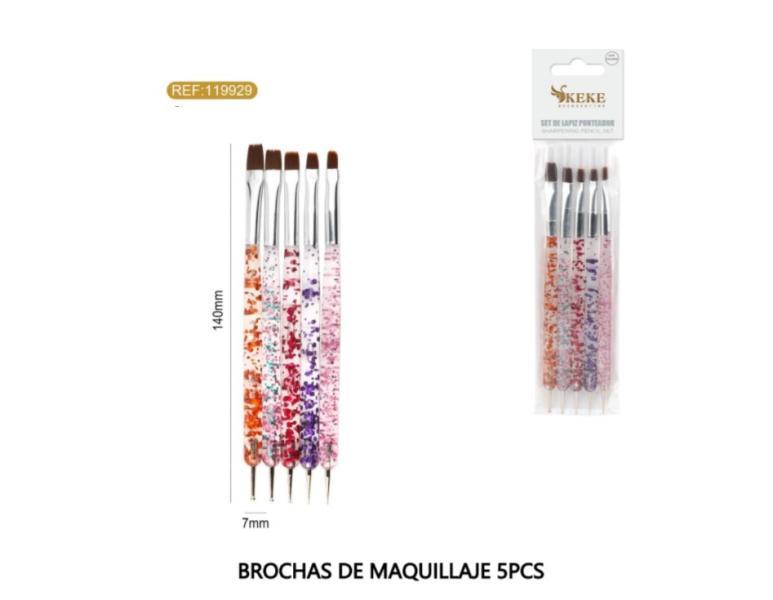 Pincel para Diseño 5pcs doble