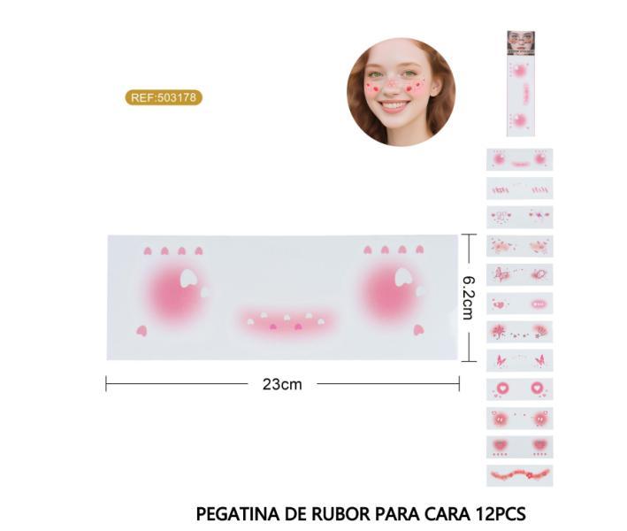Pegatina Facial