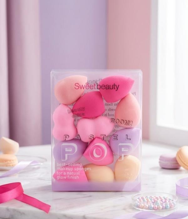 Set Beauty blender Pastel Pop Boom