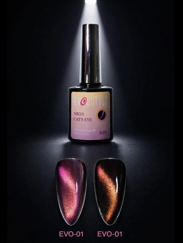 Esmalte de Uña Cats Eye Neon