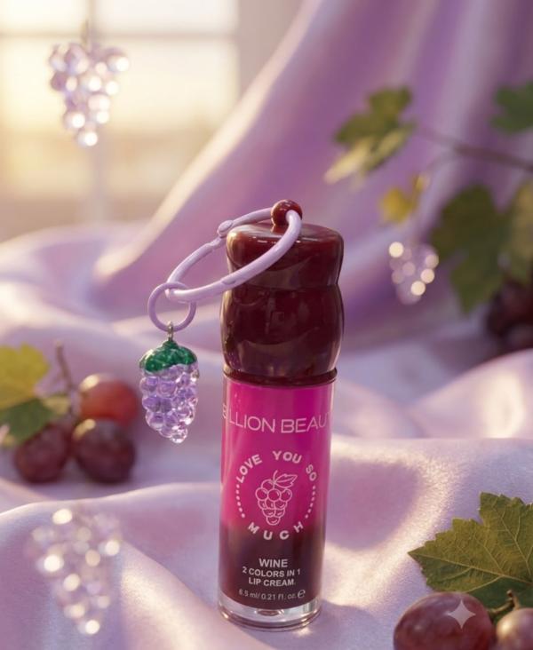 Brillo de Labios llavero Uva