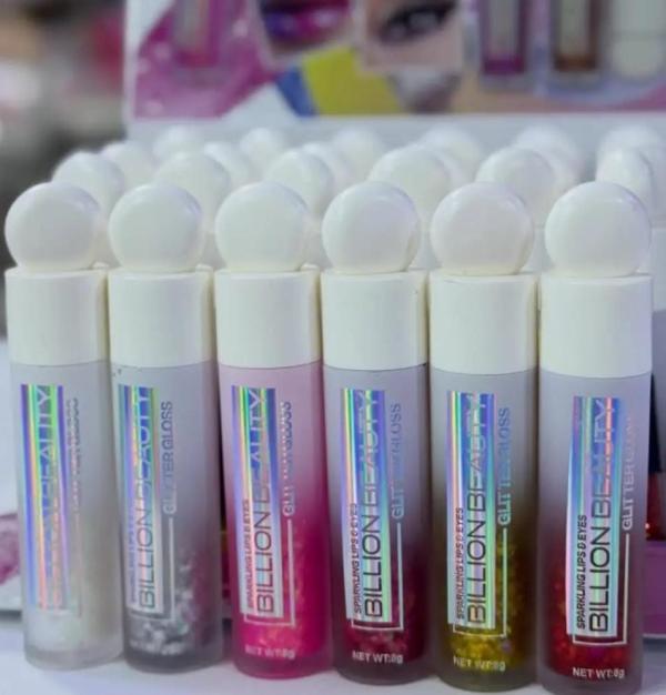 Glitter Gloss Lips & Eyes