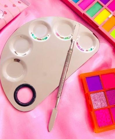 Paleta mezcladora con espátula