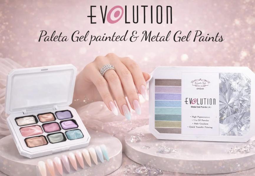 Metal Gel Paints 9und