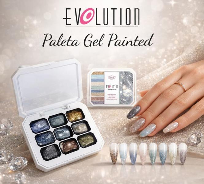 Metal Gel Paints 9und