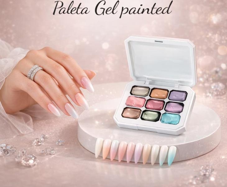 Metal Gel Paints 9und